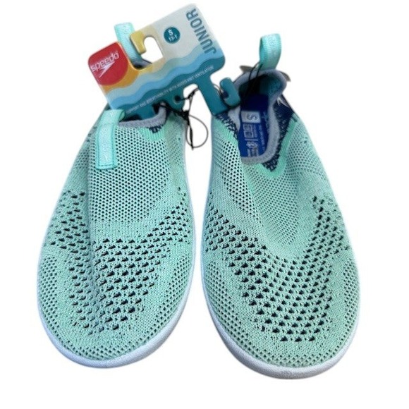 Unisex Kids Speedo Surfwalker Water Shoes Jr Aqua Knit Ventilation Sz Sm 13-1‎ - Picture 1 of 6